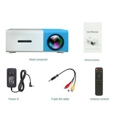 Load image into Gallery viewer, LED Home HD Mini Portable Micro Projector Projector
