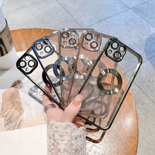 Load image into Gallery viewer, Transparent iPhone Case With Camera Protector
