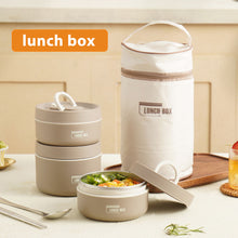 Load image into Gallery viewer, PORTABLE INSULATED LUNCH CONTAINER SET
