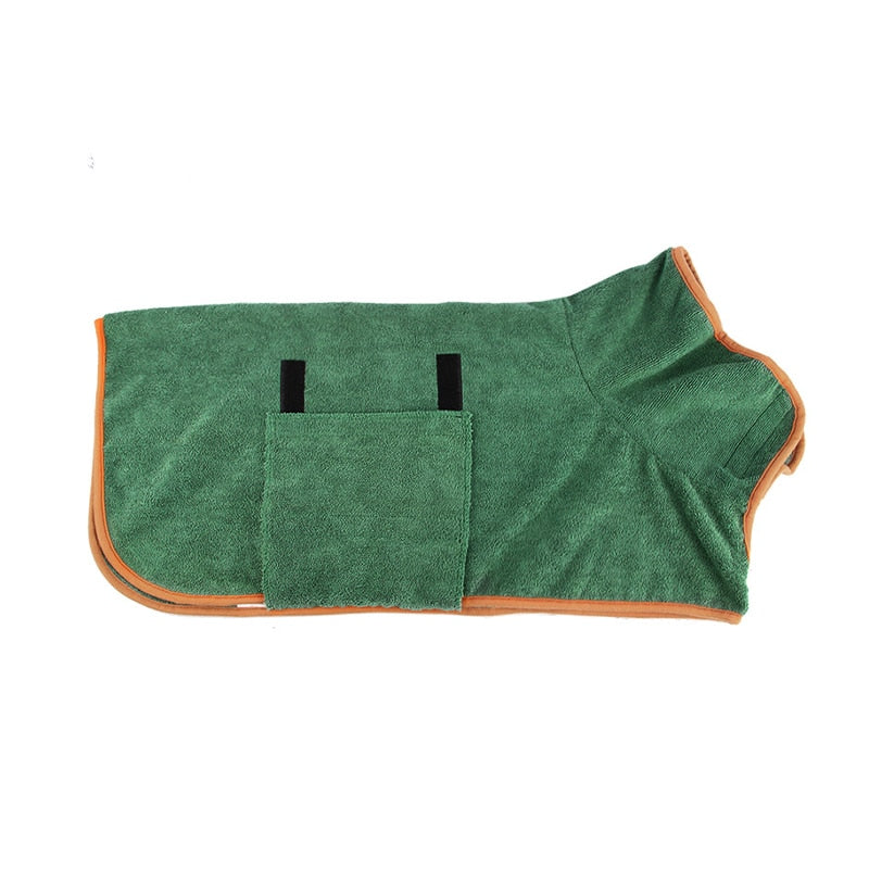 Thickened Microfiber Absorbent Dog Bath Towel