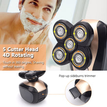 Load image into Gallery viewer, 5 In 1 Multifunctional 4D Electric Shaver
