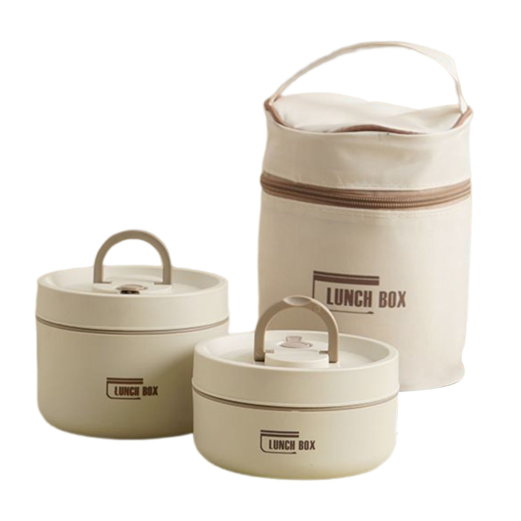 PORTABLE INSULATED LUNCH CONTAINER SET