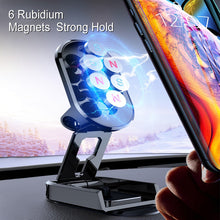Load image into Gallery viewer, 2023 New Alloy Folding Magnetic Car Phone Holder
