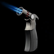 Load image into Gallery viewer, Windproof straight torch blue flame lighter
