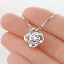 Load image into Gallery viewer, Keep Me In Your Heart - Love Knot Necklace
