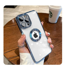 Load image into Gallery viewer, Transparent iPhone Case With Camera Protector
