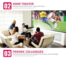 Load image into Gallery viewer, LED Home HD Mini Portable Micro Projector Projector
