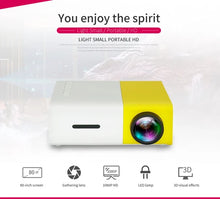 Load image into Gallery viewer, LED Home HD Mini Portable Micro Projector Projector
